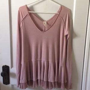 We the free tangerine tee